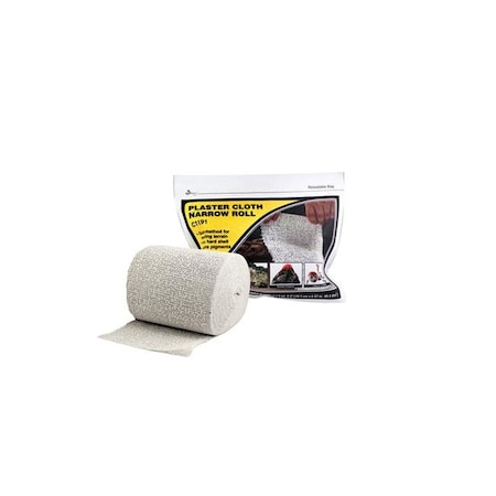 Woodland Scenics Woodland Scenics WOO1191 Plaster Cloth Narrow Roll WOO1191